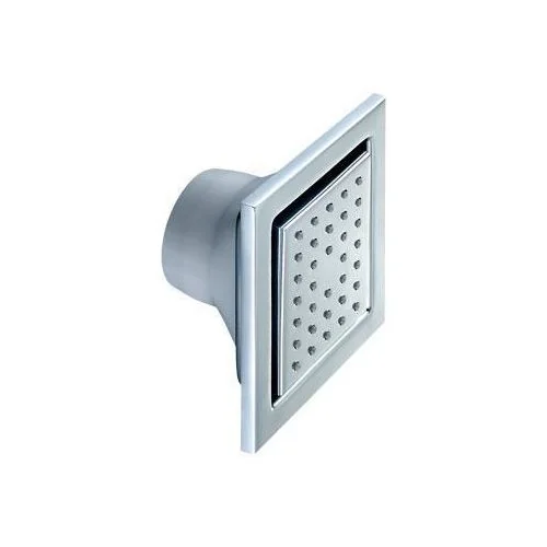 Hindware Body Shower 120mm Dia Square Shape (Brass) 