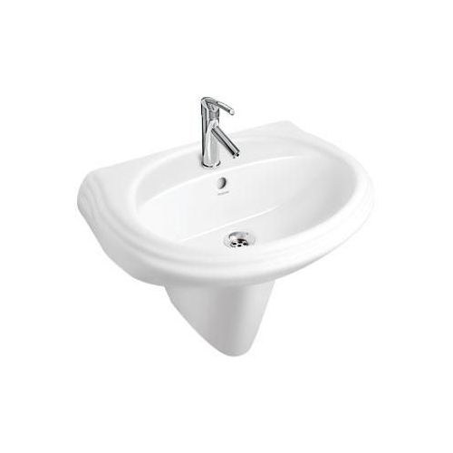 Hindware Delta  Pedestal Basin Starwhite (10010 + 11027)