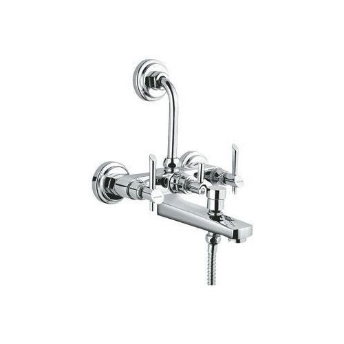 Hindware Immacula Wall Mixer 3 In 1 System With Provision For Hand Shower And Overhead Shower 