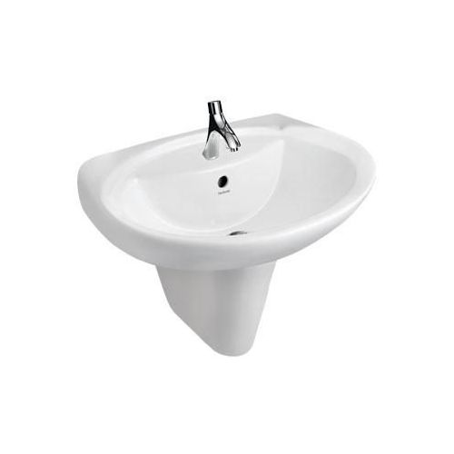 Hindware Michelangelo  Pedestal Basin Starwhite (10040 + 11027)