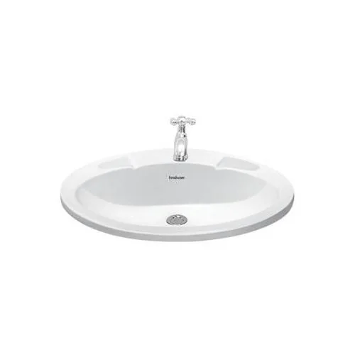 Hindware Rhapsody  Counter Top Basin 63 x 50 cm Starwhite