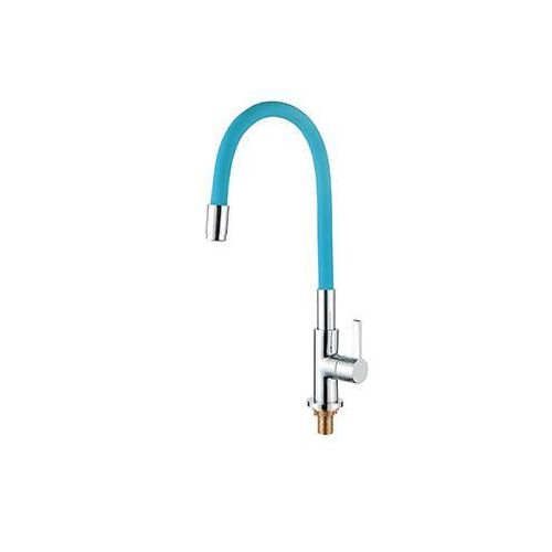 Hindware Sink Cock With Flexible Spout (Blue)