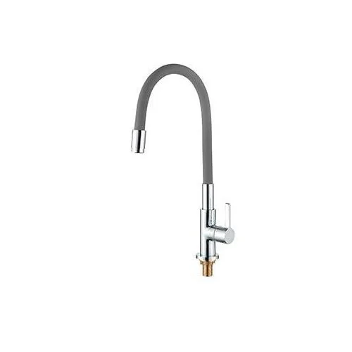 Hindware Sink Cock With Flexible Spout (Grey)