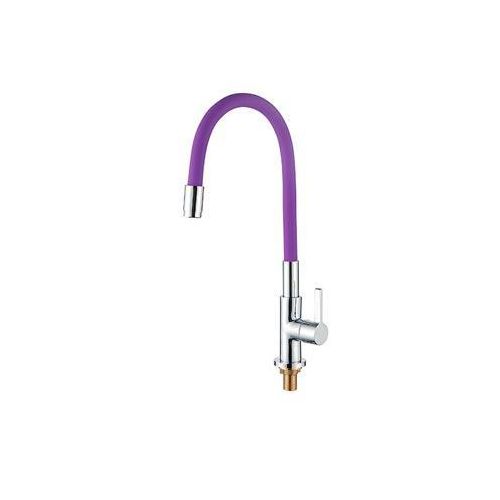 Hindware Sink Cock With Flexible Spout (Purple)