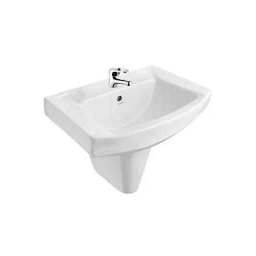 Hindware Viking  Pedestal Basin Starwhite (10008 + 11027)