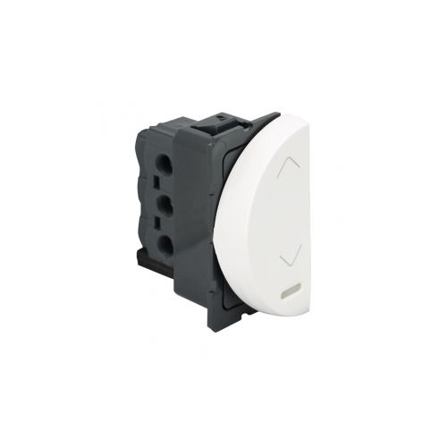 Legrand Arteor 6A Round 2 Way Left Switch 1M White with Indicator