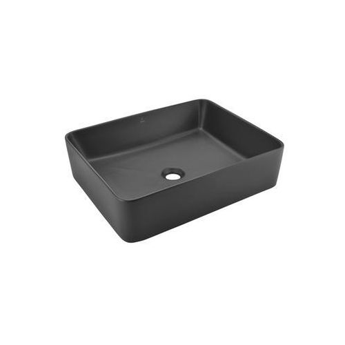 Jaquar Jdr Thin Rim Table Top Basin Black Matt (JDS-BLM-25907N)