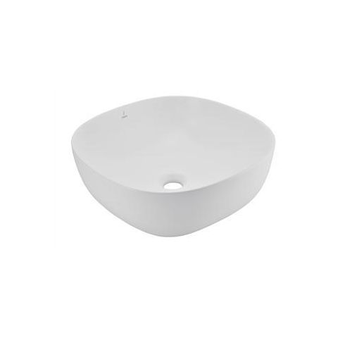 Jaquar Jdr Thin Rim Table Top Basin White Matt (JDS-WHM-25911)