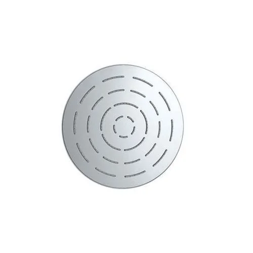 Jaquar Maze Overhead Shower 200Mm Round Shape Single Flow (Body & Face Plate Stainless Steel With Chrome Finish) With Rubit Cleaning System