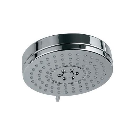 Jaquar Overhead Shower 105Mm Round Shape Multi Flow With Air Effect (Abs Body & Face Plate Chrome Plated) With Rubit Cleaning System