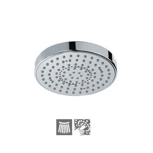 Jaquar Overhead Shower 105Mm Round Shape Single Flow With Air Effect (Abs Body & Face Plate Chrome Plated) With Rubit Cleaning System