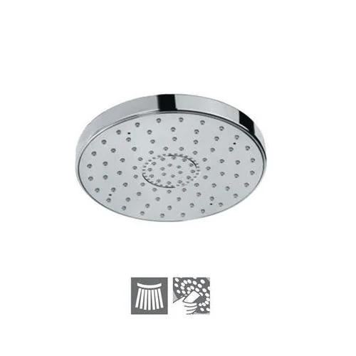 Jaquar Overhead Shower 140Mm Round Shape Single Flow With Air Effect (Abs Body & Face Plate Chrome Plated) With Rubit Cleaning System