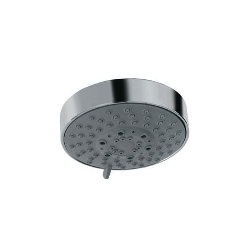 Jaquar Overhead Shower 100Mm Round Shape Multi Flow (Abs Body Chrome Plated With Gray Face Plate) With Rubit Cleaning System