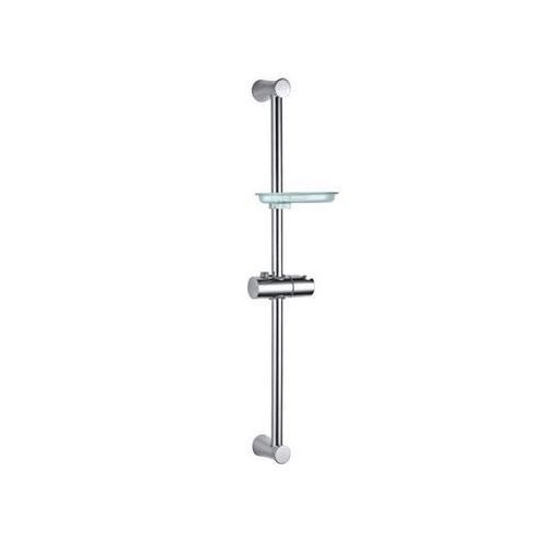 Jaquar Sliding Rail 19Mm & 600Mm Long Round Shape With Hand Shower Holder & Soap Dish