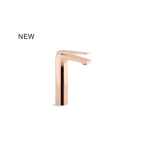 Kohler  Tall Single-Control Basin Faucet In Rose Gold Rose Gold (K-97347T-4-Rgd)