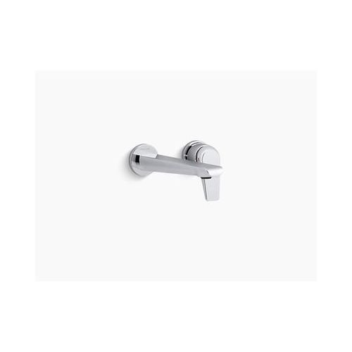 Kohler Avid Single Control Wall Mount Lavatory Faucet Without Drain Polished Chrome (K-97358In-4Nd-Cp)