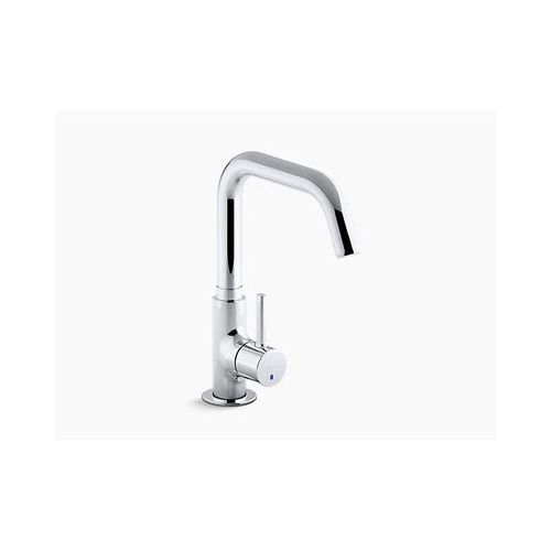 Kohler Cuff Single Handle Deck Mount Cold-Only Kitchen Faucet Polished Chrome (K-37313In-4-Cp)