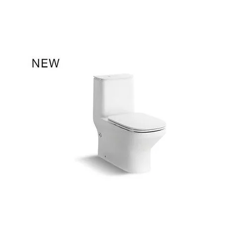 Kohler Modern Life One-Piece Toilet With Quiet-Close Slim Seat Cover In White White (K-77739T-Sl-0)