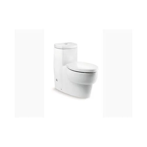 Kohler Ove One-Piece Toilet With Quiet-Close Seat Cover White K-17629In-Sm-0