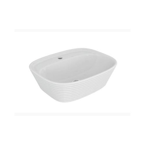 Kohler Ribana Vessel With Single Faucet Hole White (K-77065In-0)