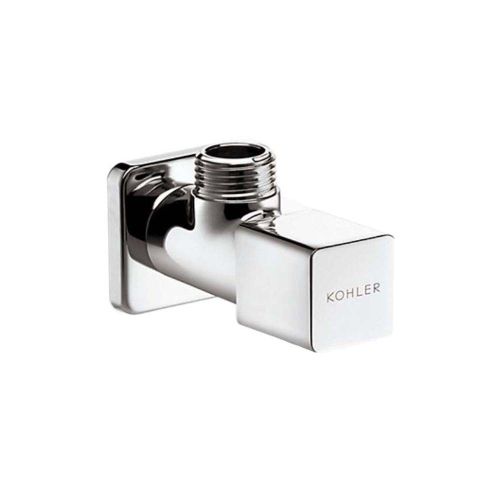 Kohler Complementary Angle Valve in Square Chrome Finish K-80158IN-9AV-CP