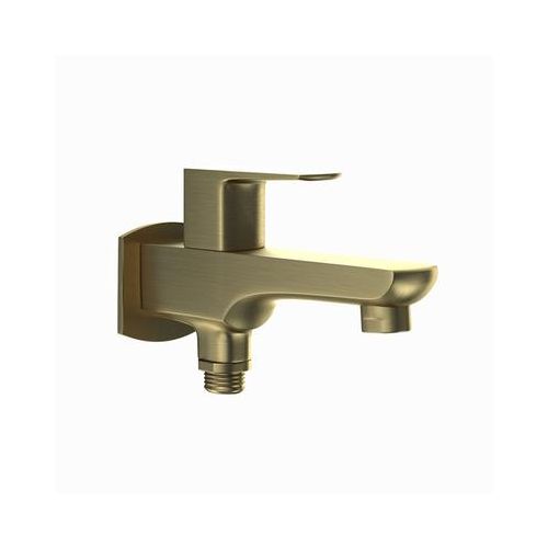 Jaquar Kubix Prime 2 Way Bib Cock With Wall Flange Antique Bronze