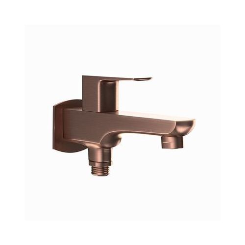 Jaquar Kubix Prime 2 Way Bib Cock With Wall Flange Antique Copper