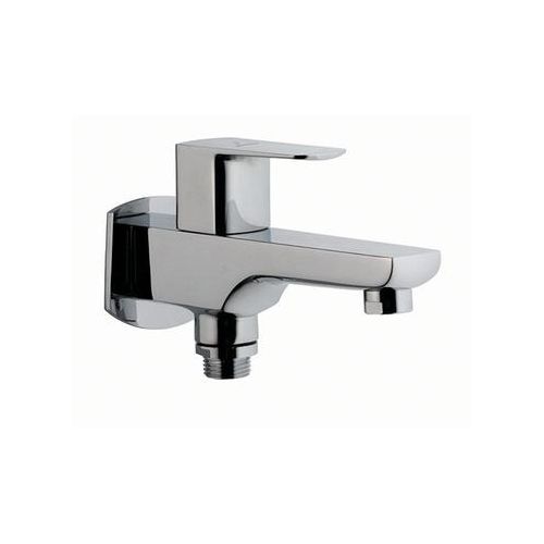 Jaquar Kubix Prime 2 Way Bib Cock With Wall Flange Chrome