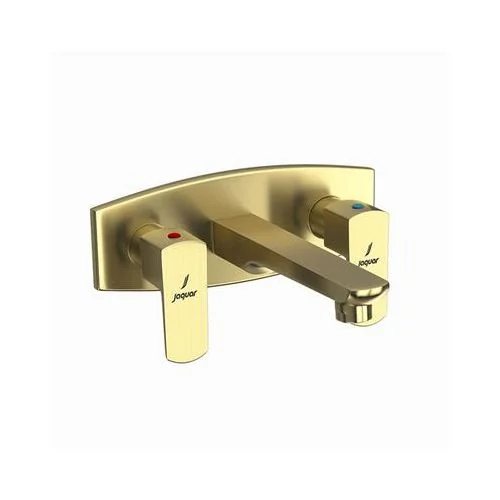 Jaquar Kubix Prime Two Concealed Stop Cocks With Basin Spout (Composite One Piece Body) Dust Gold