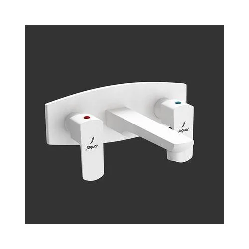 Jaquar Kubix Prime Two Concealed Stop Cocks With Basin Spout (Composite One Piece Body) White Matt