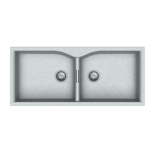 Carysil Largo 4520 Quartz Double Bowl Kitchen Sink