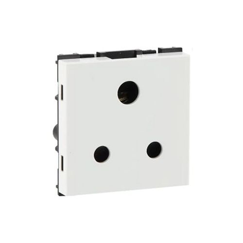 Crabtree Murano 6 A 3 Pin Shuttered Socket