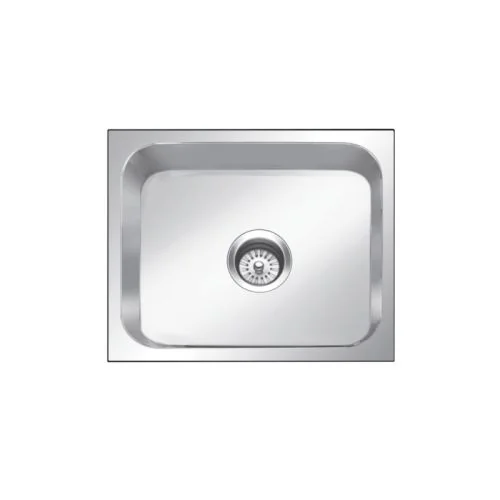 Nirali Bg Orra Rectangular Straight 304 Stainless Steel Kitchen Sink Satin