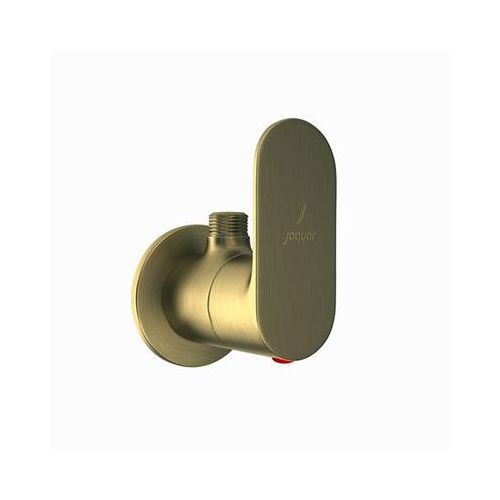 Jaquar Opal Prime Angular Stop Cock With Wall Flange Antique Bronze