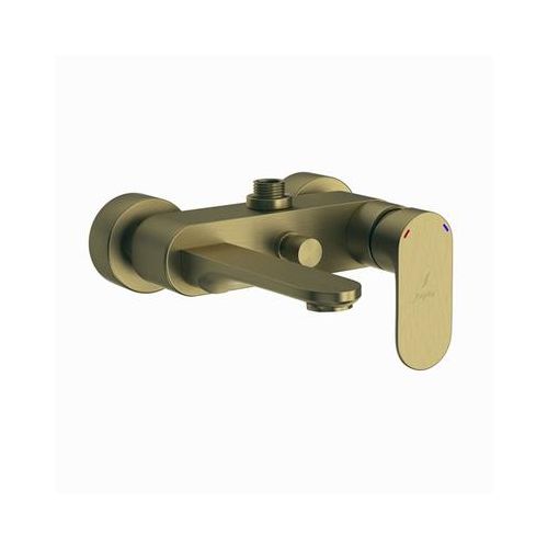 Jaquar Opal Prime Single Lever Wall Mixer With Provision For Connection To Exposed Shower Pipe (Sha-1211) With Connecting Legs & Wall Flanges Antique Bronze