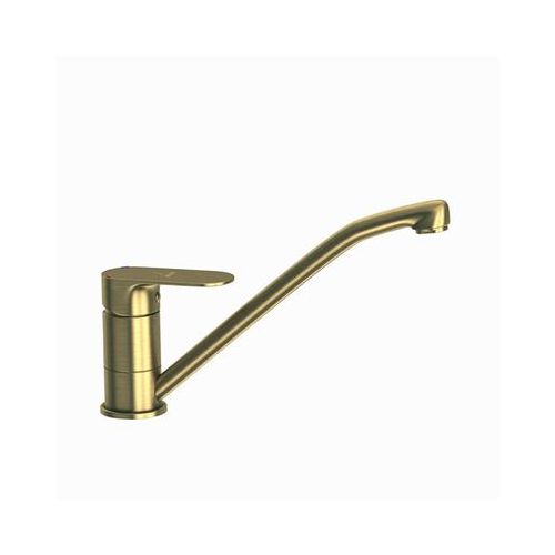 Jaquar Opal Prime Single Lever Sink Mixer With Swinging Spout (Table Mounted) With 450Mm Long Braided Hoses Antique Bronze