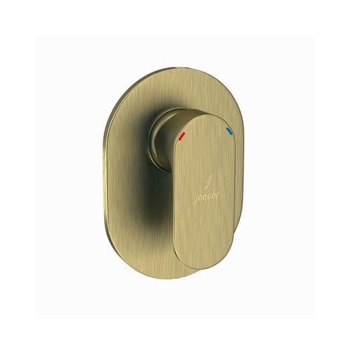 Jaquar Opal Prime Single Lever Concealed Deusch Mixer With Provision For Connection To Overhead Shower Only Antique Bronze