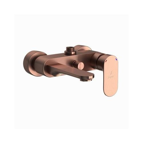 Jaquar Opal Prime Single Lever Wall Mixer With Provision For Connection To Exposed Shower Pipe (Sha-1211) With Connecting Legs & Wall Flanges Antique Copper