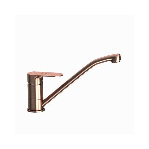 Jaquar Opal Prime Single Lever Sink Mixer With Swinging Spout (Table Mounted) With 450Mm Long Braided Hoses Antique Copper