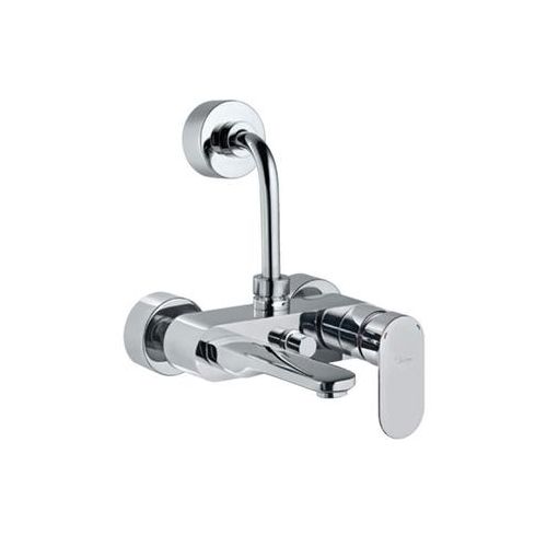 Jaquar Opal Prime Single Lever Wall Mixer With Provision For Overhead Shower With 115Mm Long Bend Pipe On Upper Side OPP-CHR-15117PM