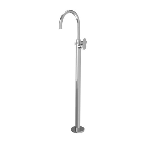 Jaquar Opal Prime Exposed Parts of Floor Mounted Single Lever Bath Mixer with Provision for Hand Shower Chrome