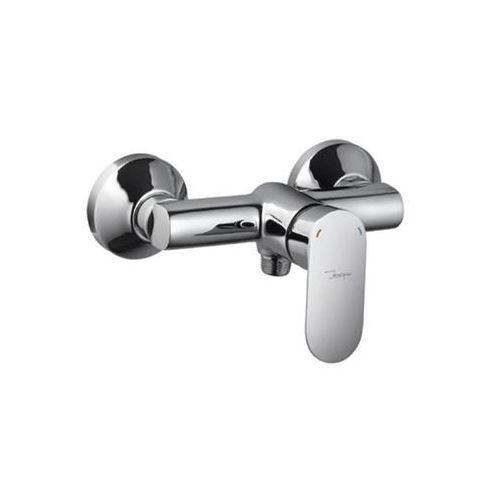 Jaquar Opal Prime Single Lever Exposed Shower Mixer For Connection To Hand Shower With Connecting Legs & Wall Flanges Chrome