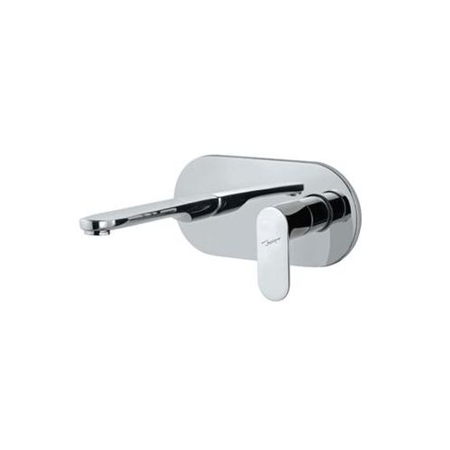 Jaquar Opal Prime Exposed Part Kit Of Single Concealed Stop Cock Consisting Of Operating Lever, Cartridge Sleeve, Wall Flange (With Seals) & Basin Spout Chrome