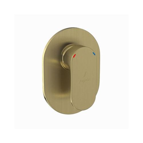 Jaquar Opal Prime Single Lever Concealed Deusch Mixer With Provision For Connection To Overhead Shower Only Dust Gold