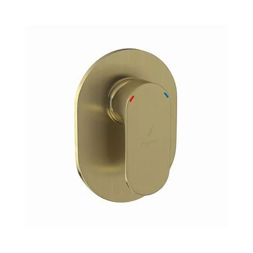 Jaquar Opal Prime Single Lever Concealed Deusch Mixer With Provision For Connection To Overhead Shower Only Dust Gold