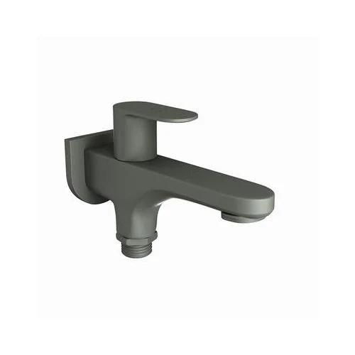 Jaquar Opal Prime 2 Way Bib Cock With Wall Flange Graphite