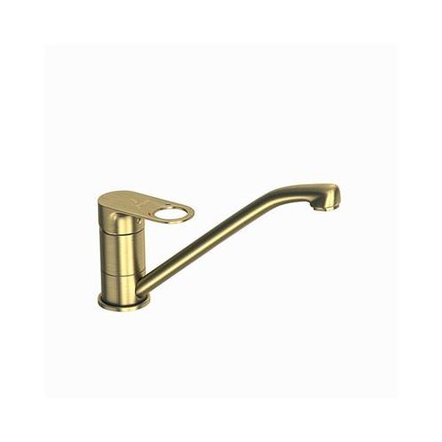 Jaquar Ornamix Prime Single Lever Sink Mixer With Swinging Spout (Table Mounted) With 450Mm Long Braided Hoses Antique Bronze