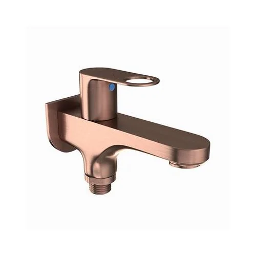 Jaquar Ornamix Prime 2 Way Bib Cock With Wall Flange Antique Copper