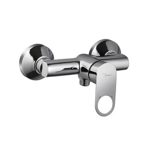 Jaquar Ornamix Prime Single Lever Exposed Shower Mixer For Connection To Hand Shower With Connecting Legs & Wall Flanges Chrome