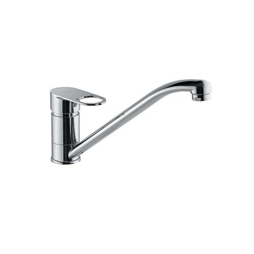 Jaquar Ornamix Prime Single Lever Sink Mixer With Swinging Spout (Table Mounted) With 450Mm Long Braided Hoses Chrome